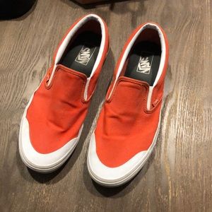 Vans slip ons